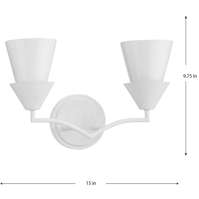 Pinellas Two Light Bath-Bathroom Fixtures-Progress Lighting-Lighting Design Store