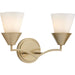 Pinellas Two Light Bath-Bathroom Fixtures-Progress Lighting-Lighting Design Store