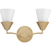 Pinellas Two Light Bath-Bathroom Fixtures-Progress Lighting-Lighting Design Store