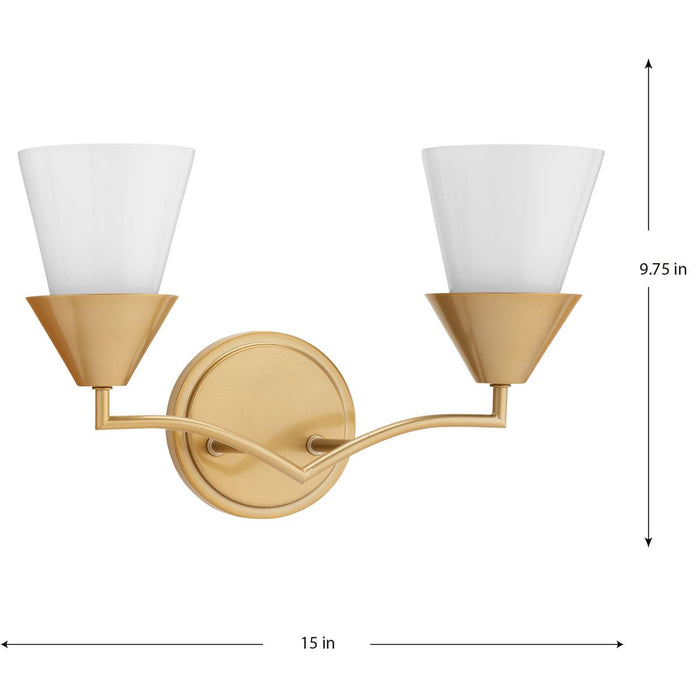 Pinellas Two Light Bath-Bathroom Fixtures-Progress Lighting-Lighting Design Store