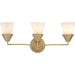 Pinellas Three Light Bath-Bathroom Fixtures-Progress Lighting-Lighting Design Store