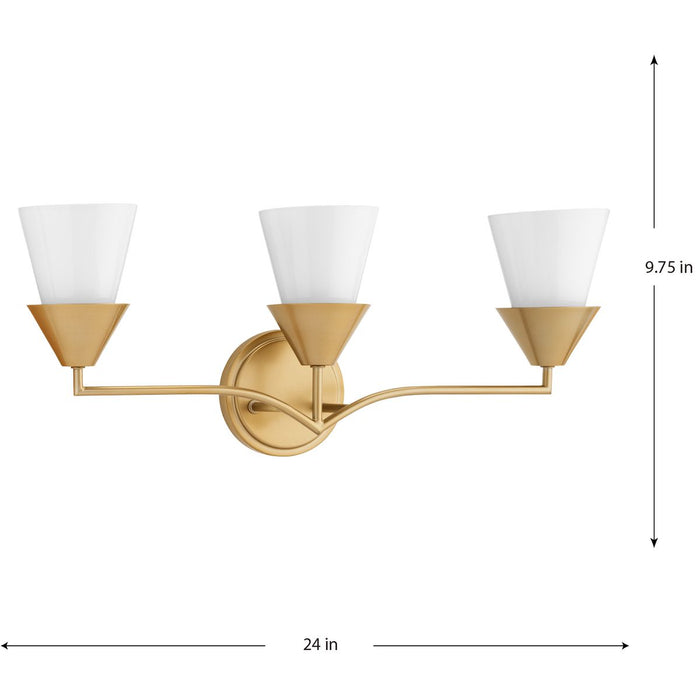 Pinellas Three Light Bath-Bathroom Fixtures-Progress Lighting-Lighting Design Store