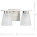 Tanner Two Light Bath-Bathroom Fixtures-Progress Lighting-Lighting Design Store
