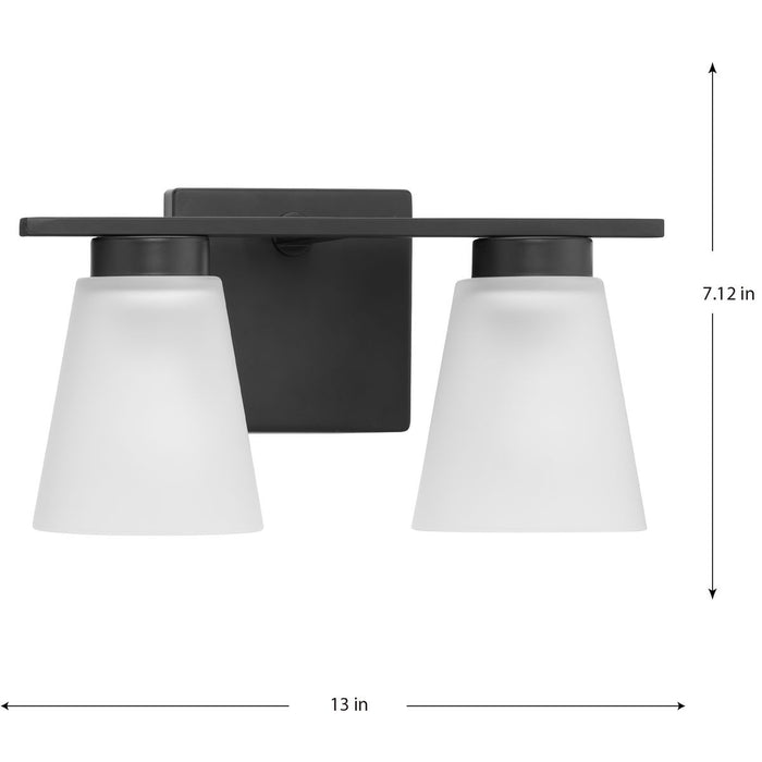 Tanner Two Light Bath-Bathroom Fixtures-Progress Lighting-Lighting Design Store