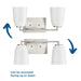 Spenser Two Light Bath-Bathroom Fixtures-Progress Lighting-Lighting Design Store