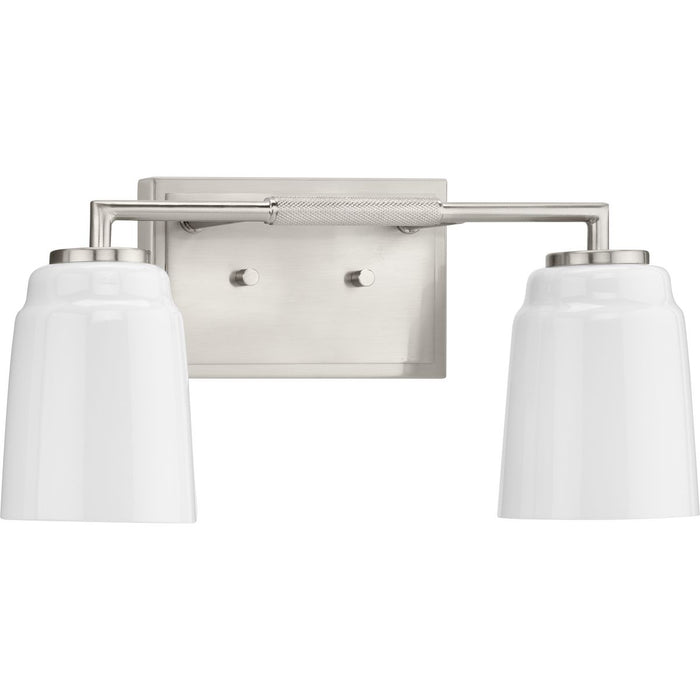 Spenser Two Light Bath-Bathroom Fixtures-Progress Lighting-Lighting Design Store