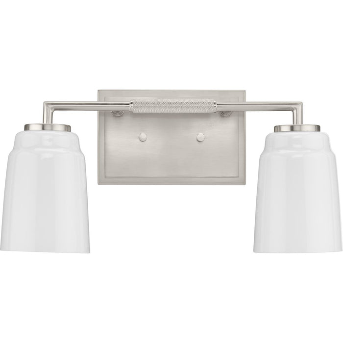 Spenser Two Light Bath-Bathroom Fixtures-Progress Lighting-Lighting Design Store