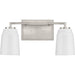 Spenser Two Light Bath-Bathroom Fixtures-Progress Lighting-Lighting Design Store