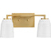 Spenser Two Light Bath-Bathroom Fixtures-Progress Lighting-Lighting Design Store