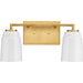 Spenser Two Light Bath-Bathroom Fixtures-Progress Lighting-Lighting Design Store