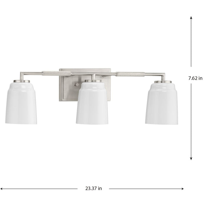 Spenser Three Light Bath-Bathroom Fixtures-Progress Lighting-Lighting Design Store