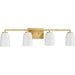 Spenser Four Light Bath-Bathroom Fixtures-Progress Lighting-Lighting Design Store
