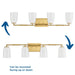 Spenser Four Light Bath-Bathroom Fixtures-Progress Lighting-Lighting Design Store