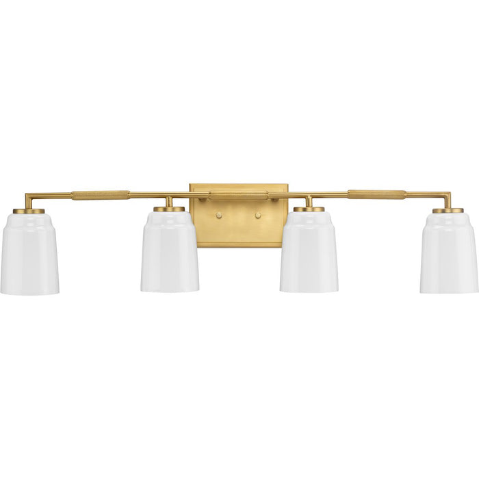 Spenser Four Light Bath-Bathroom Fixtures-Progress Lighting-Lighting Design Store