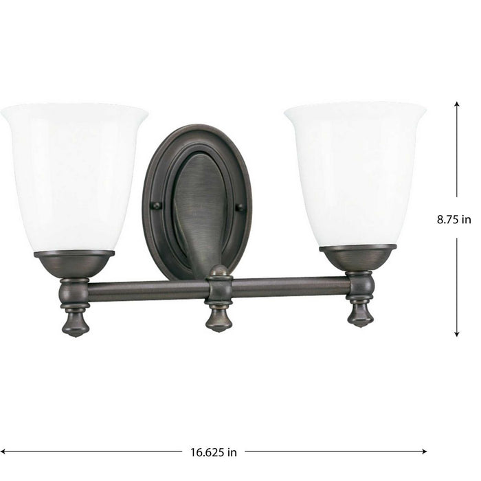 Victorian Bath Light-Bathroom Fixtures-Progress Lighting-Lighting Design Store