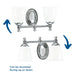 Victorian Bath Light-Bathroom Fixtures-Progress Lighting-Lighting Design Store