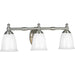 Victorian Bath Light-Bathroom Fixtures-Progress Lighting-Lighting Design Store