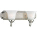 Alabaster Glass Bath Bracket-Bathroom Fixtures-Progress Lighting-Lighting Design Store