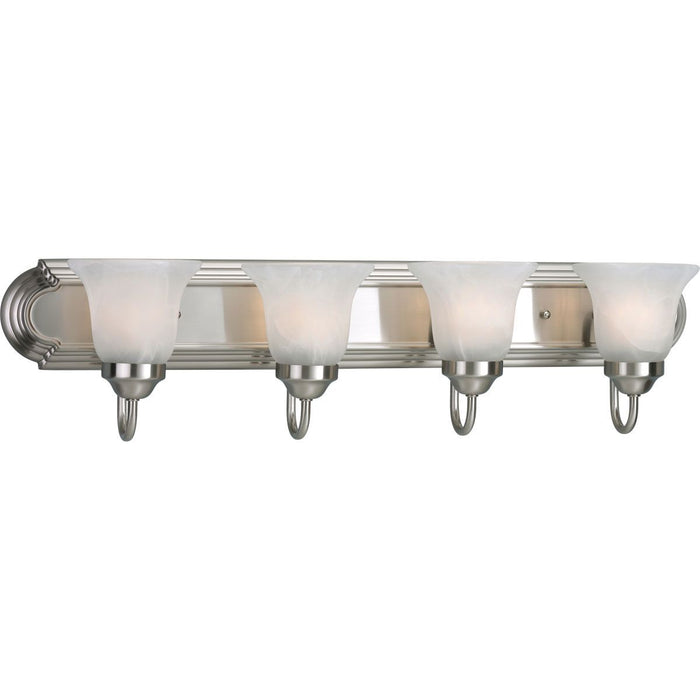 Alabaster Glass Bath Bracket-Bathroom Fixtures-Progress Lighting-Lighting Design Store