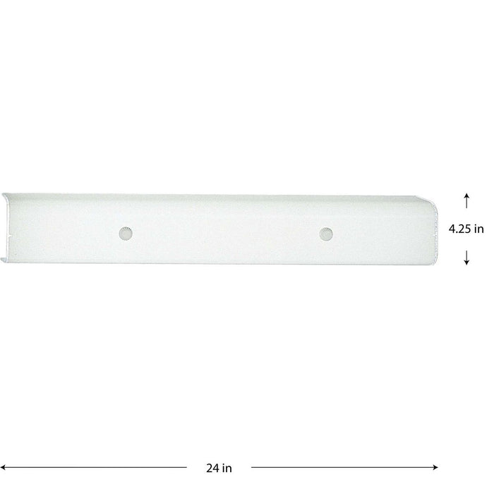 Channel Glass Bath Bracket-Utility-Progress Lighting-Lighting Design Store