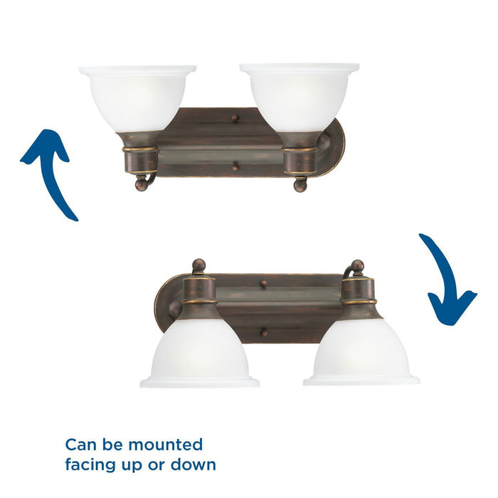 Madison Bath Bracket-Bathroom Fixtures-Progress Lighting-Lighting Design Store