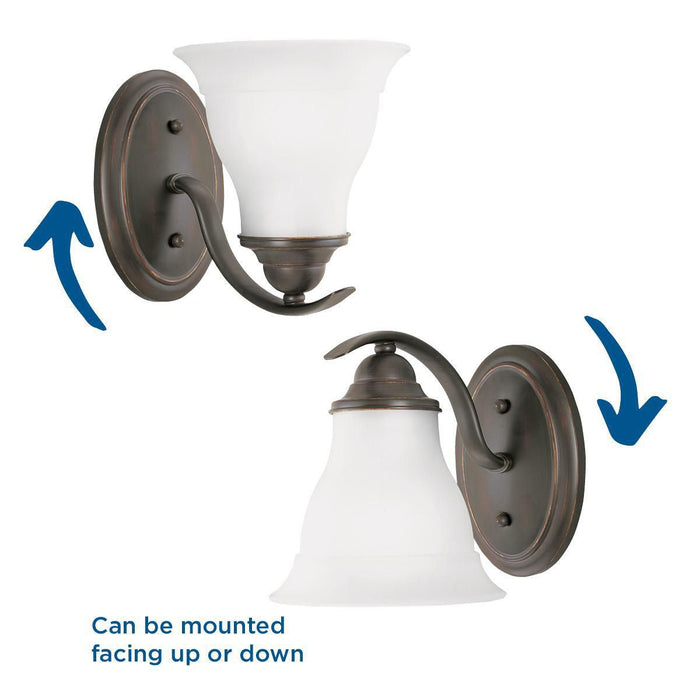 Trinity Bath Bracket-Sconces-Progress Lighting-Lighting Design Store