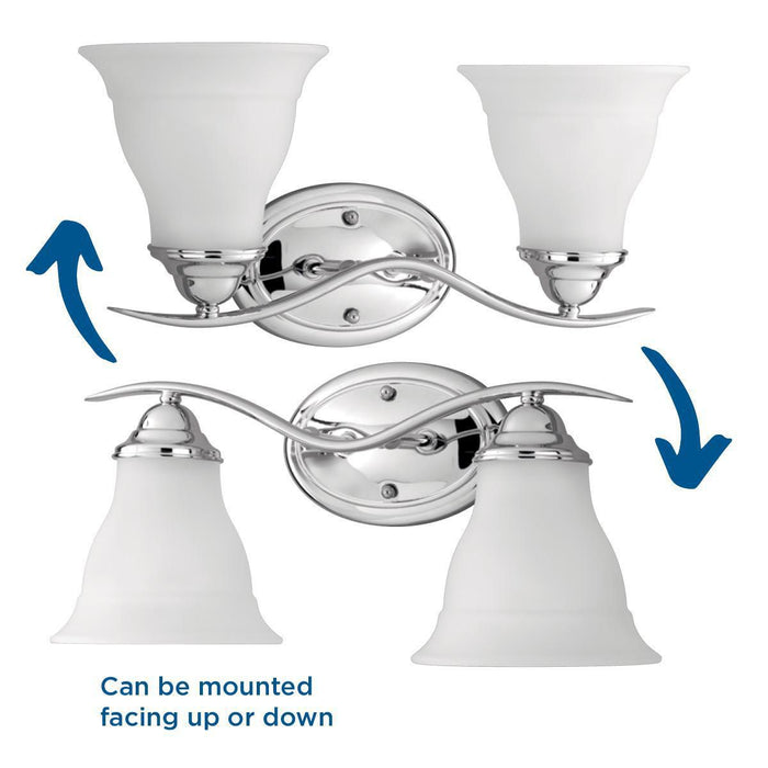 Trinity Bath Bracket-Bathroom Fixtures-Progress Lighting-Lighting Design Store