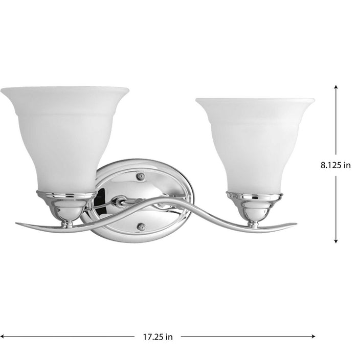 Trinity Bath Bracket-Bathroom Fixtures-Progress Lighting-Lighting Design Store