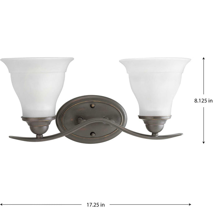 Trinity Bath Bracket-Bathroom Fixtures-Progress Lighting-Lighting Design Store