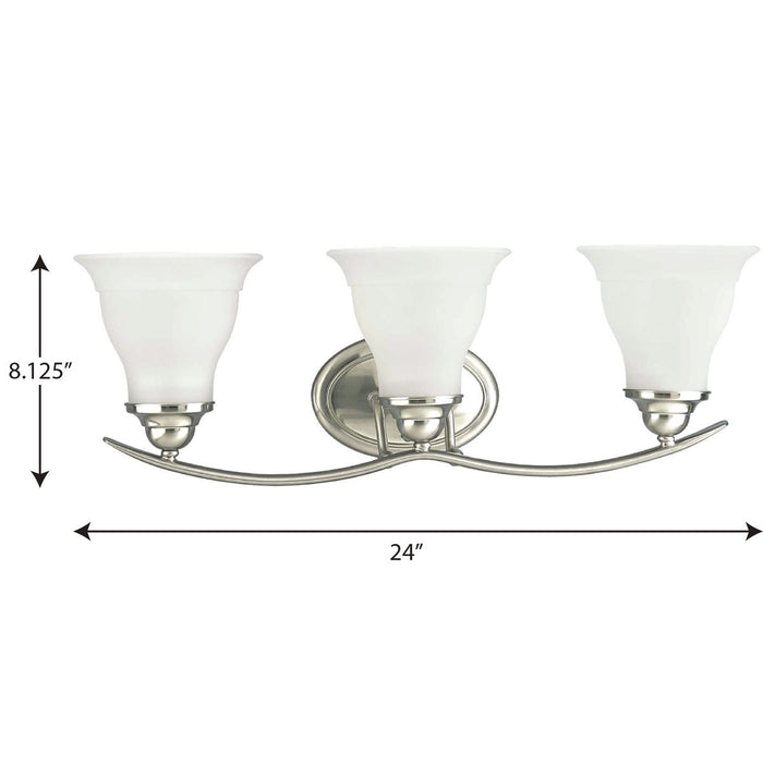 Trinity Bath Bracket-Bathroom Fixtures-Progress Lighting-Lighting Design Store