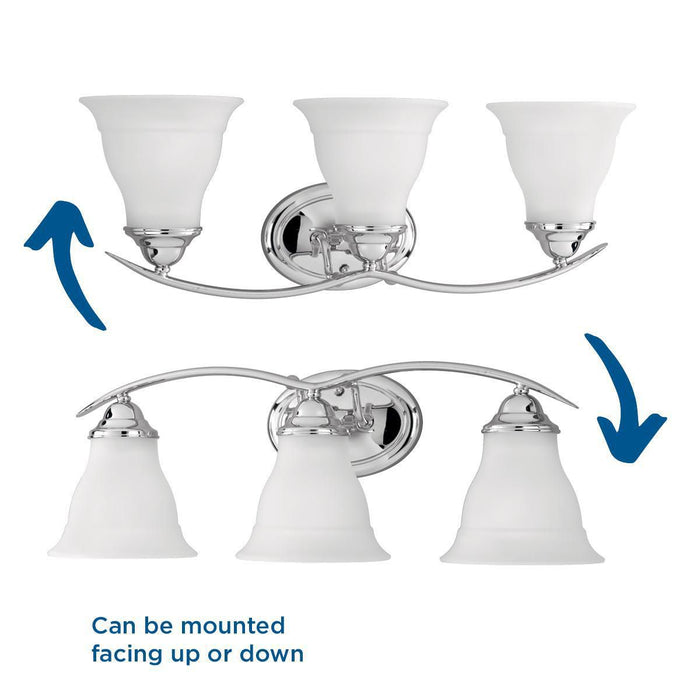 Trinity Bath Bracket-Bathroom Fixtures-Progress Lighting-Lighting Design Store