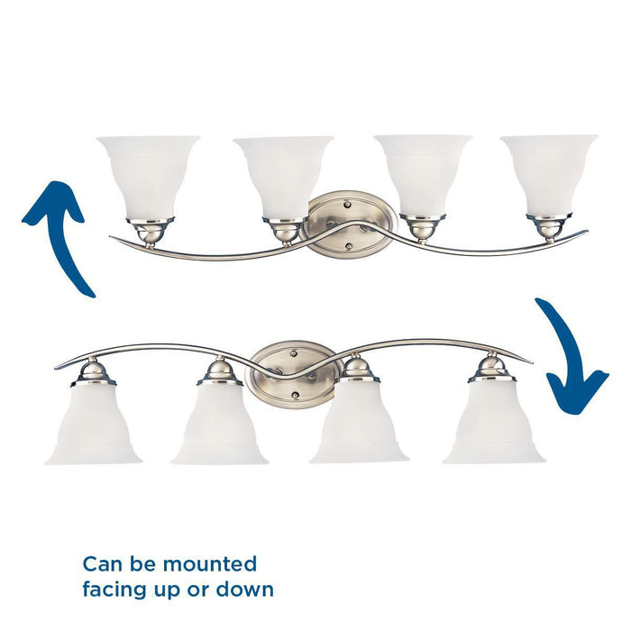 Trinity Bath Bracket-Bathroom Fixtures-Progress Lighting-Lighting Design Store