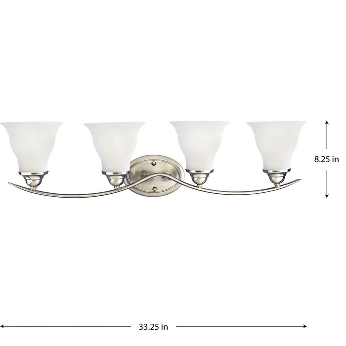 Trinity Bath Bracket-Bathroom Fixtures-Progress Lighting-Lighting Design Store