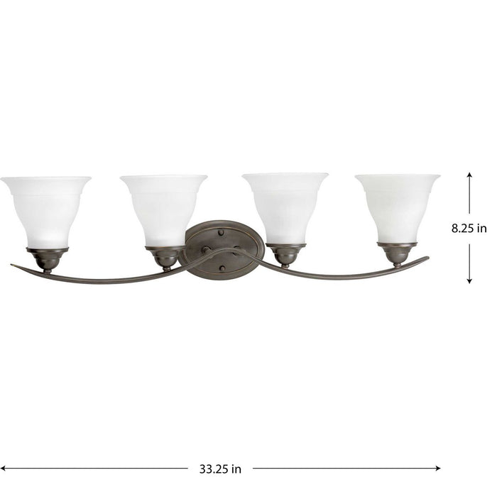 Trinity Bath Bracket-Bathroom Fixtures-Progress Lighting-Lighting Design Store