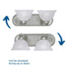 Avalon Bath Bracket-Bathroom Fixtures-Progress Lighting-Lighting Design Store