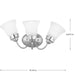 Fluted Glass Bath Bracket-Bathroom Fixtures-Progress Lighting-Lighting Design Store