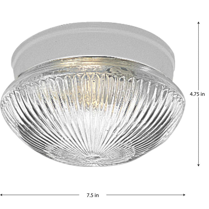 Fitter Flush Mount-Flush Mounts-Progress Lighting-Lighting Design Store