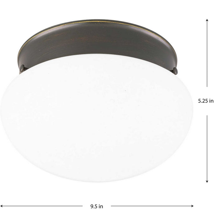 Fitter Flush Mount-Flush Mounts-Progress Lighting-Lighting Design Store