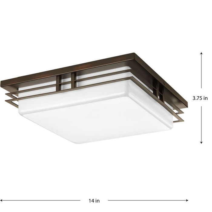 Helm LED Ceiling/Wall Mount-Flush Mounts-Progress Lighting-Lighting Design Store