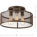 Swing Flush Mount-Semi-Flush Mts.-Progress Lighting-Lighting Design Store