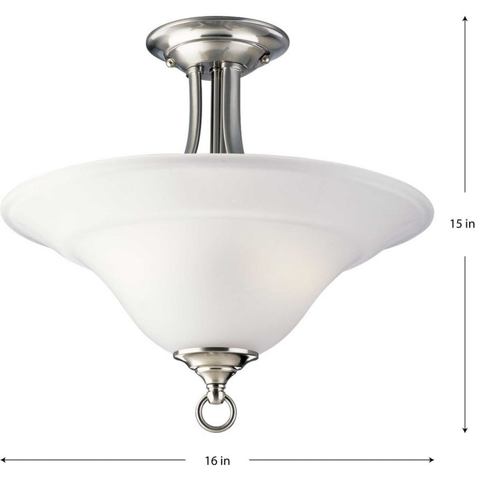 Trinity Semi-Flush Mount-Semi-Flush Mts.-Progress Lighting-Lighting Design Store