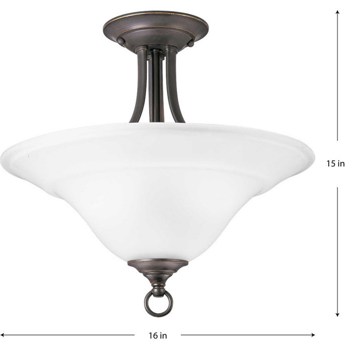 Trinity Semi-Flush Mount-Semi-Flush Mts.-Progress Lighting-Lighting Design Store