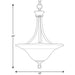 Trinity Foyer Pendant-Pendants-Progress Lighting-Lighting Design Store