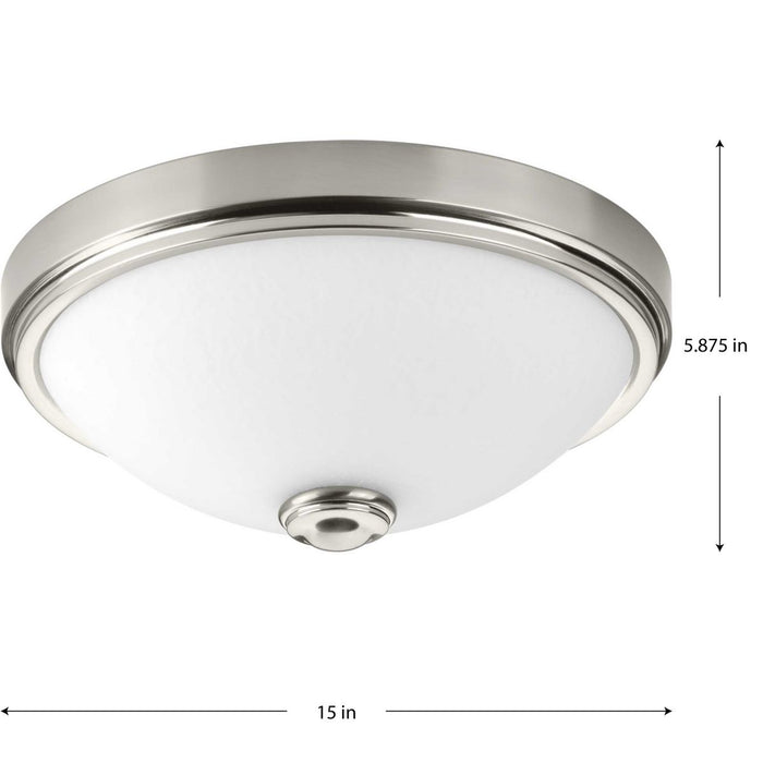 One Light Flush Mount-Flush Mounts-Progress Lighting-Lighting Design Store