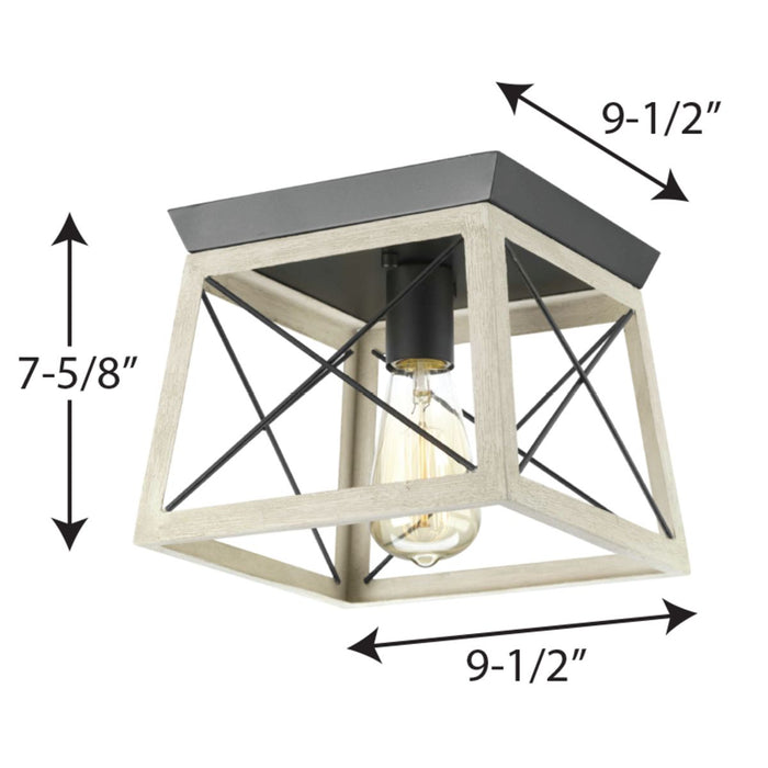 Briarwood Flush Mount-Flush Mounts-Progress Lighting-Lighting Design Store