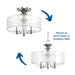 Marche Semi-Flush Convertible-Semi-Flush Mts.-Progress Lighting-Lighting Design Store