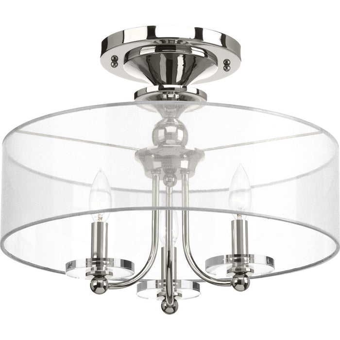 Marche Semi-Flush Convertible-Semi-Flush Mts.-Progress Lighting-Lighting Design Store