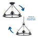 Debut Semi-Flush Convertible-Semi-Flush Mts.-Progress Lighting-Lighting Design Store