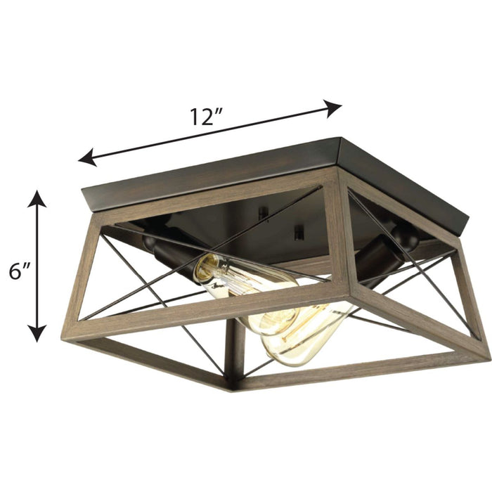 Briarwood Flush Mount-Flush Mounts-Progress Lighting-Lighting Design Store