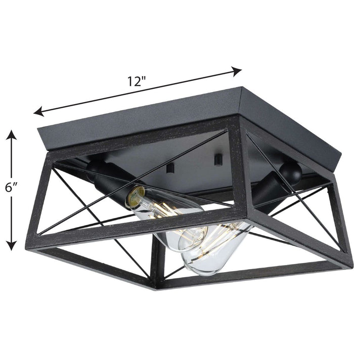 Briarwood Flush Mount-Flush Mounts-Progress Lighting-Lighting Design Store